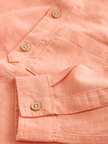 Next Rovný strih Košeľa - Oranžová