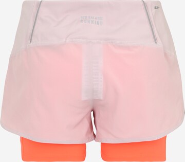 Regular Pantaloni sport de la new balance pe roz