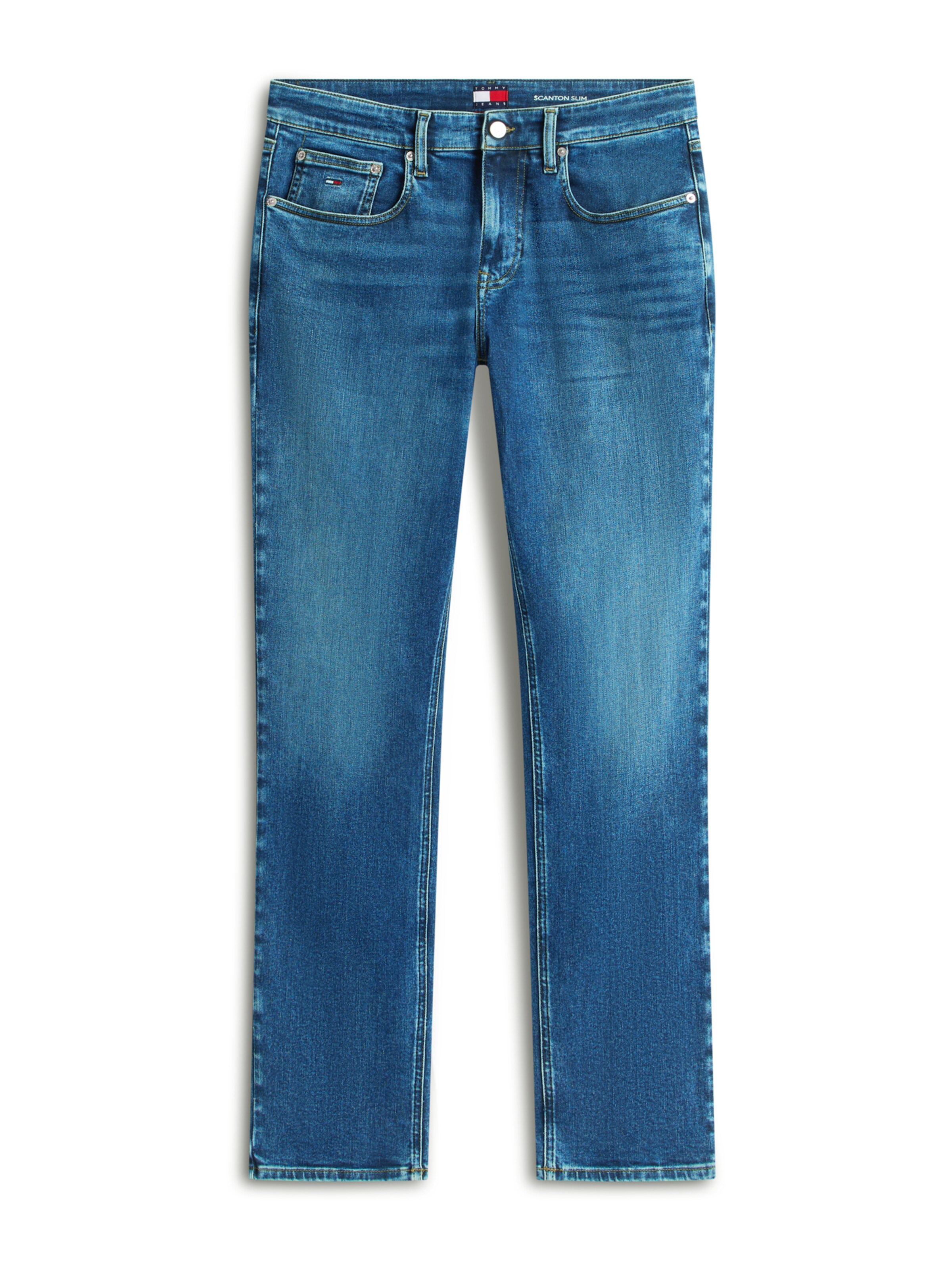 Slimfit Jeans 'SCANTON' di Tommy Jeans in blu: frontale