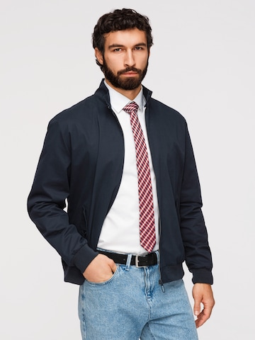 Ombre Between-Season Jacket in Blue
