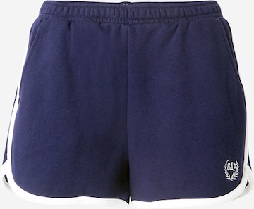 GAPregular Hlače - plava boja: prednji dio