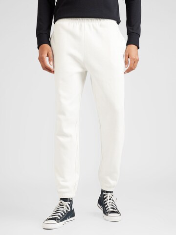 Effilé Pantalon GAP en blanc : devant