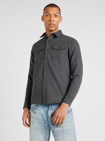 BURTON MENSWEAR LONDON Regular fit Skjorta i grå: framsida