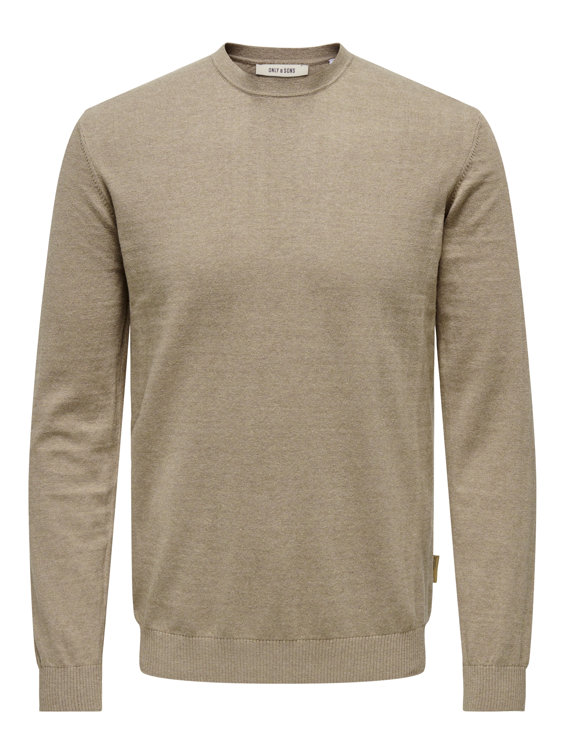 Only & Sons Pullover 'ONSLoui' in Beige: Vorderseite