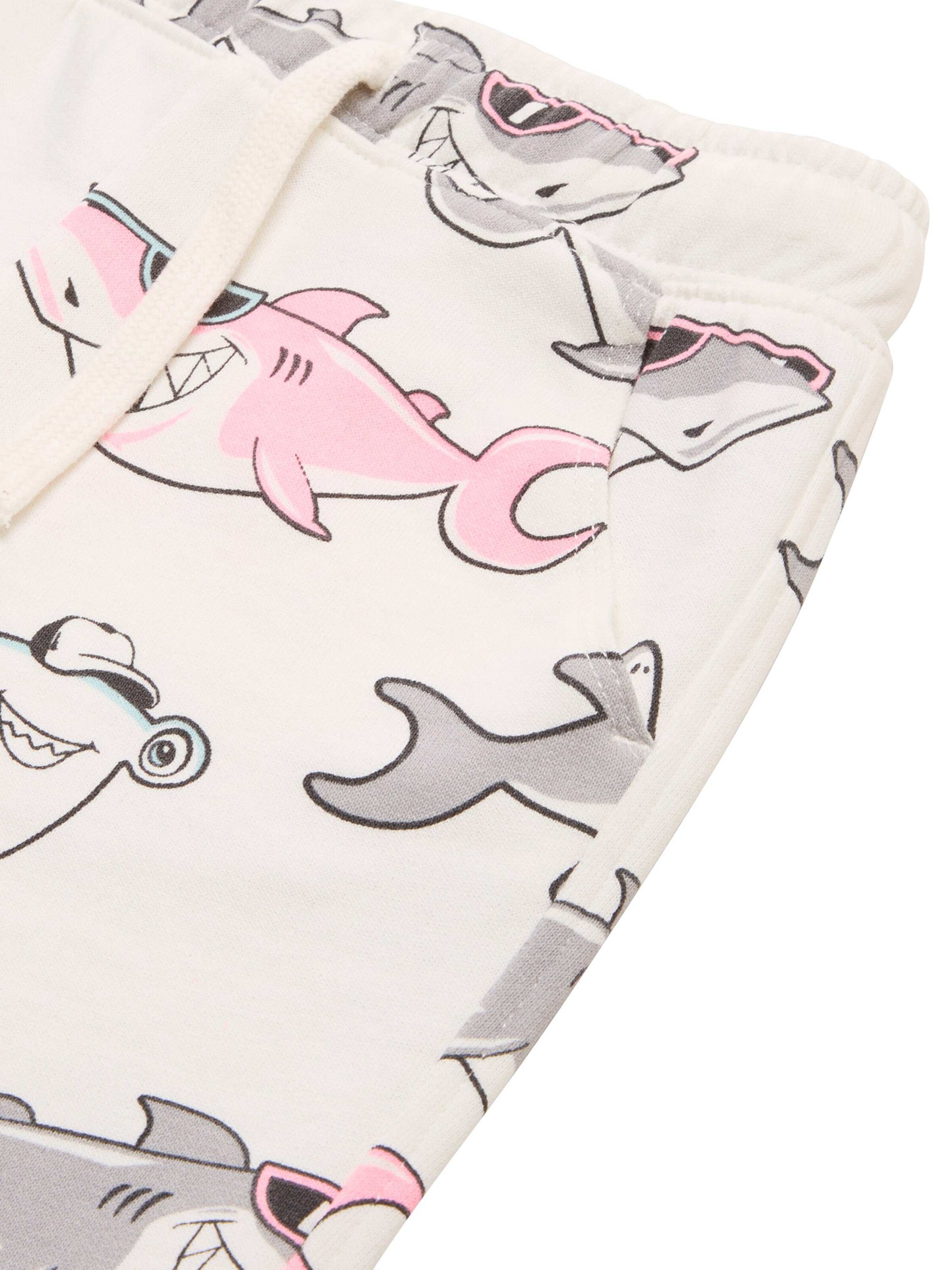 TOM TAILOR Regular Shorts in Weiß