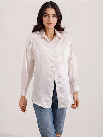 Bigdart - Blusa em bege: frente