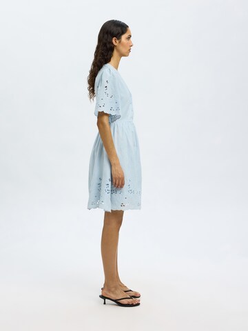 Robe 'SLFDAHLIA' SELECTED FEMME en bleu
