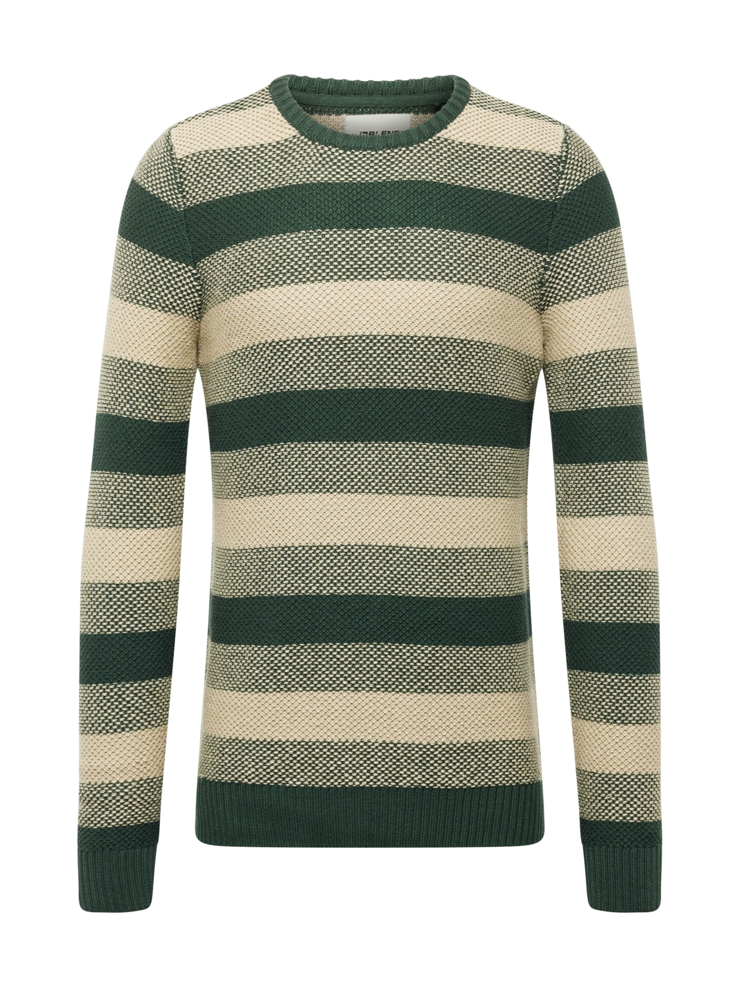 BLEND Trui in Groen: voorkant