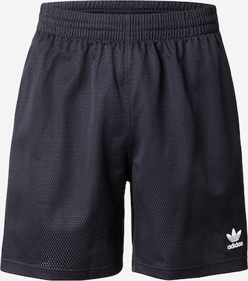 ADIDAS ORIGINALS Regular Housut 'ESSENTIALS' värissä musta: etupuoli