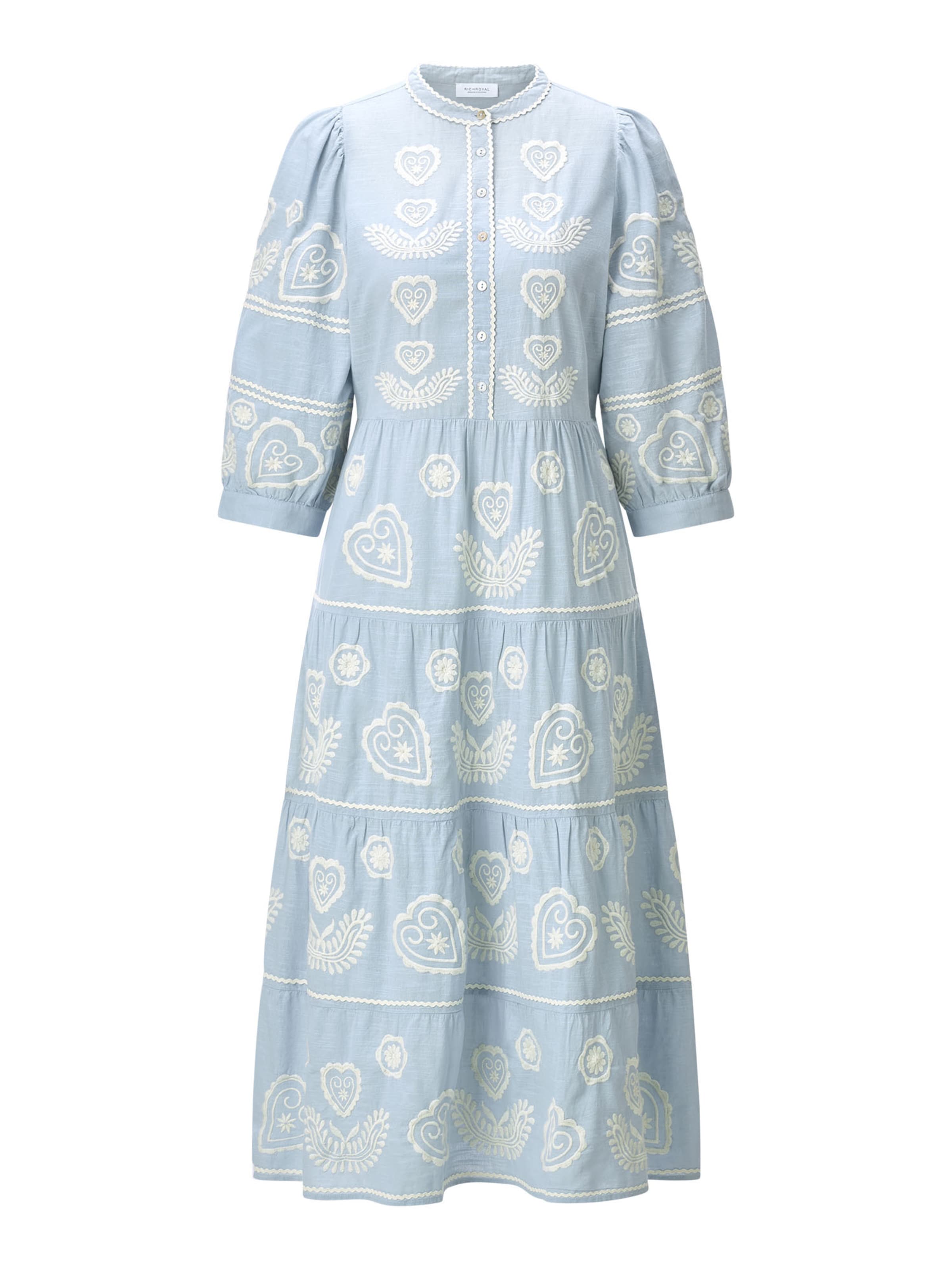 Rich & RoyalHaljina - plava boja: prednji dio