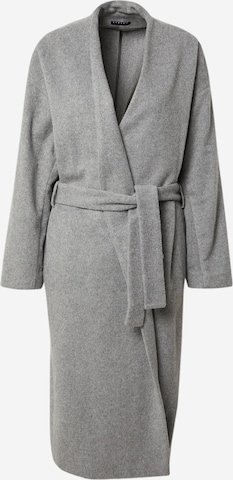 Sisley Between-seasons coat in Grey: front