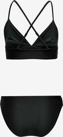 ONLY Triangle Bikini in Black