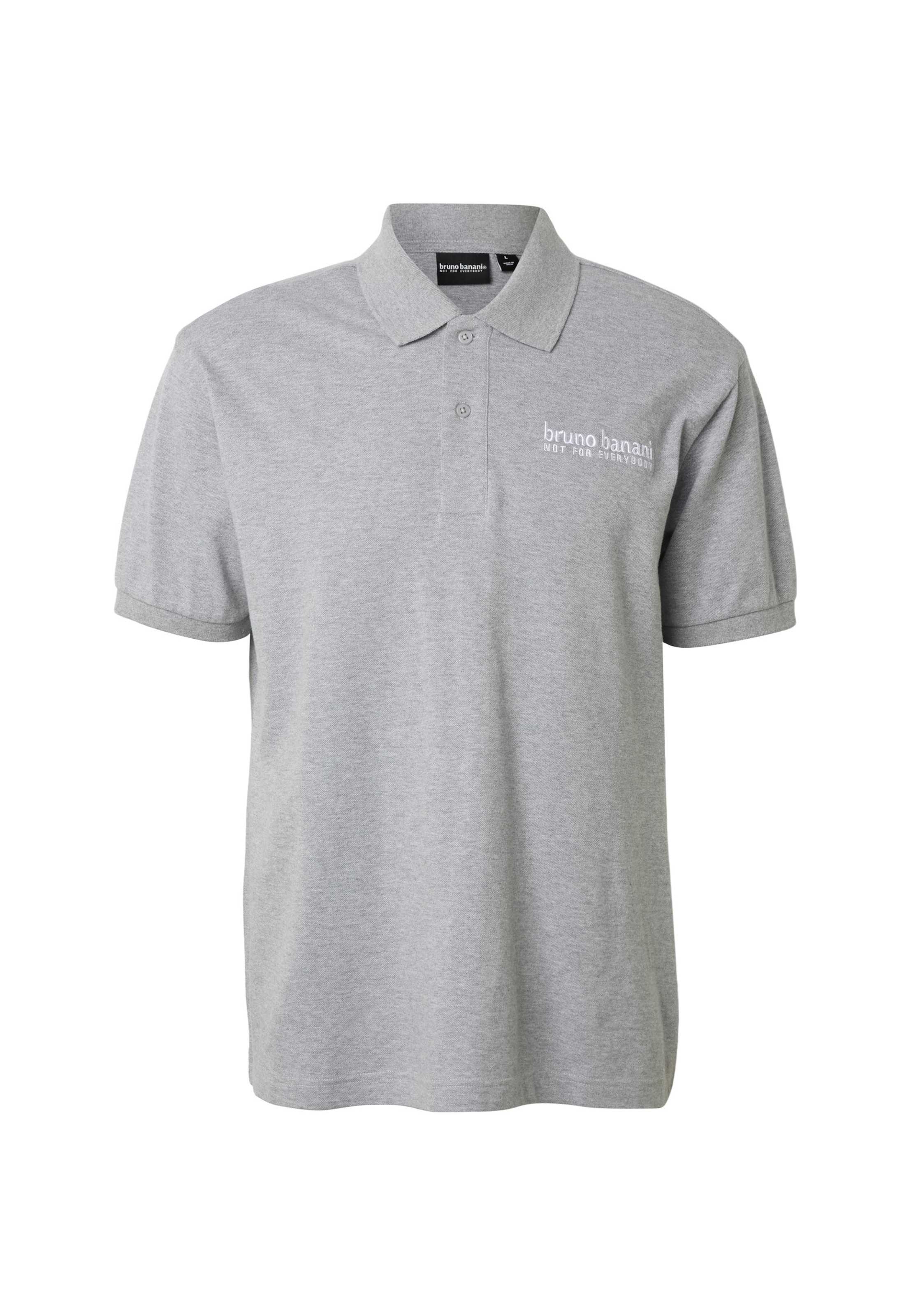 Bruno Banani Poloshirt in Grau: Vorderseite