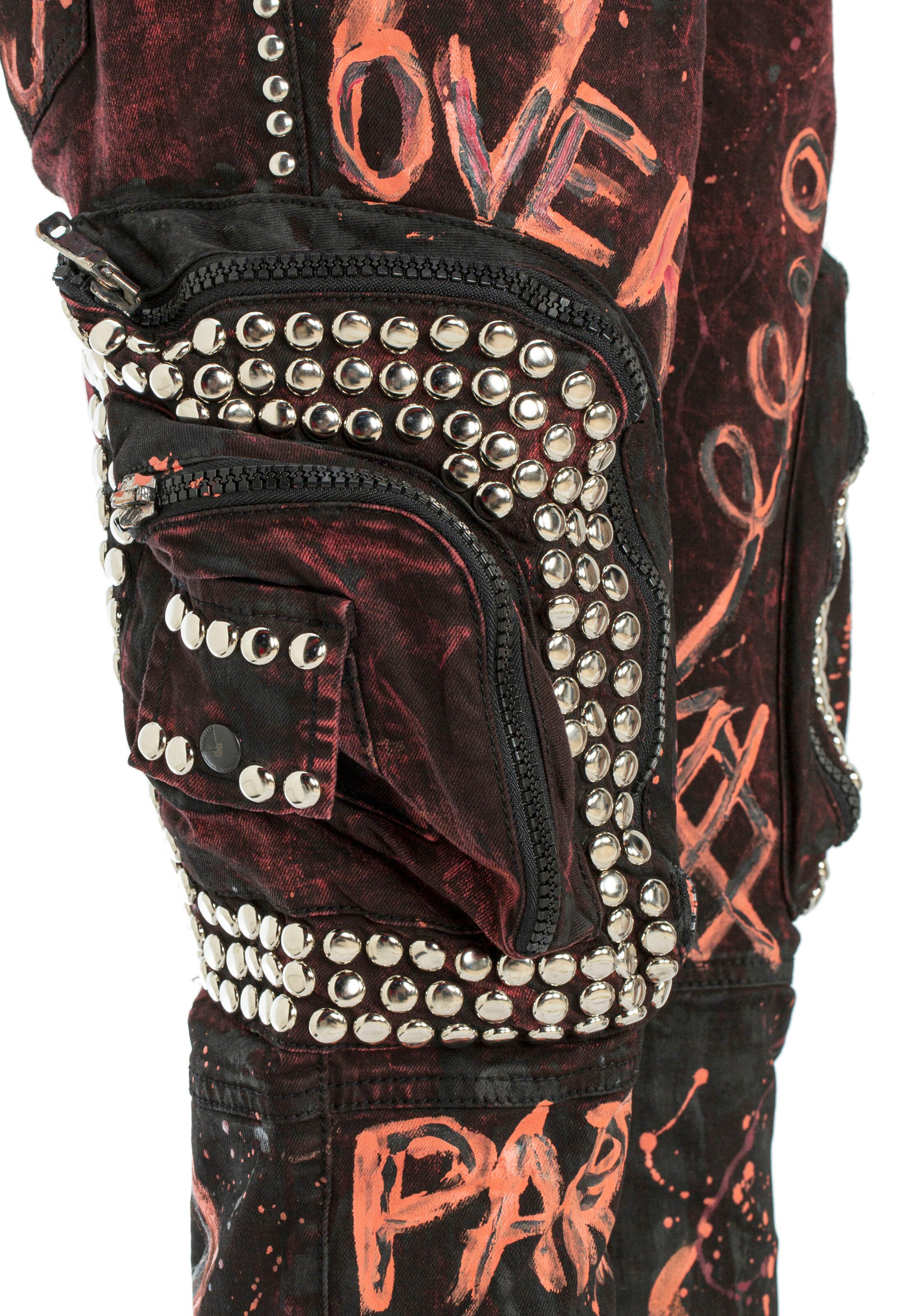 CIPO & BAXX Regular Jeans in Red