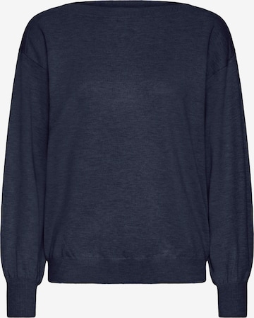 ICHI Svetr 'IHLULS' – modrá: přední strana