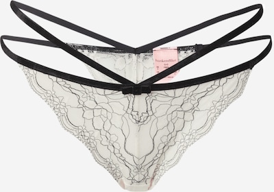 Siaurikės iš Hunkemöller, spalva – juoda / balta, Prekių apžvalga