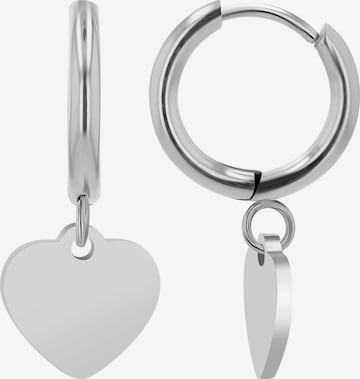 Akzent Earrings 'Tanith, langlebig' in Silver: front