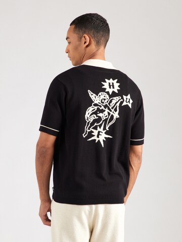 Regular fit Camicia 'Icarus' di HUF in nero: frontale
