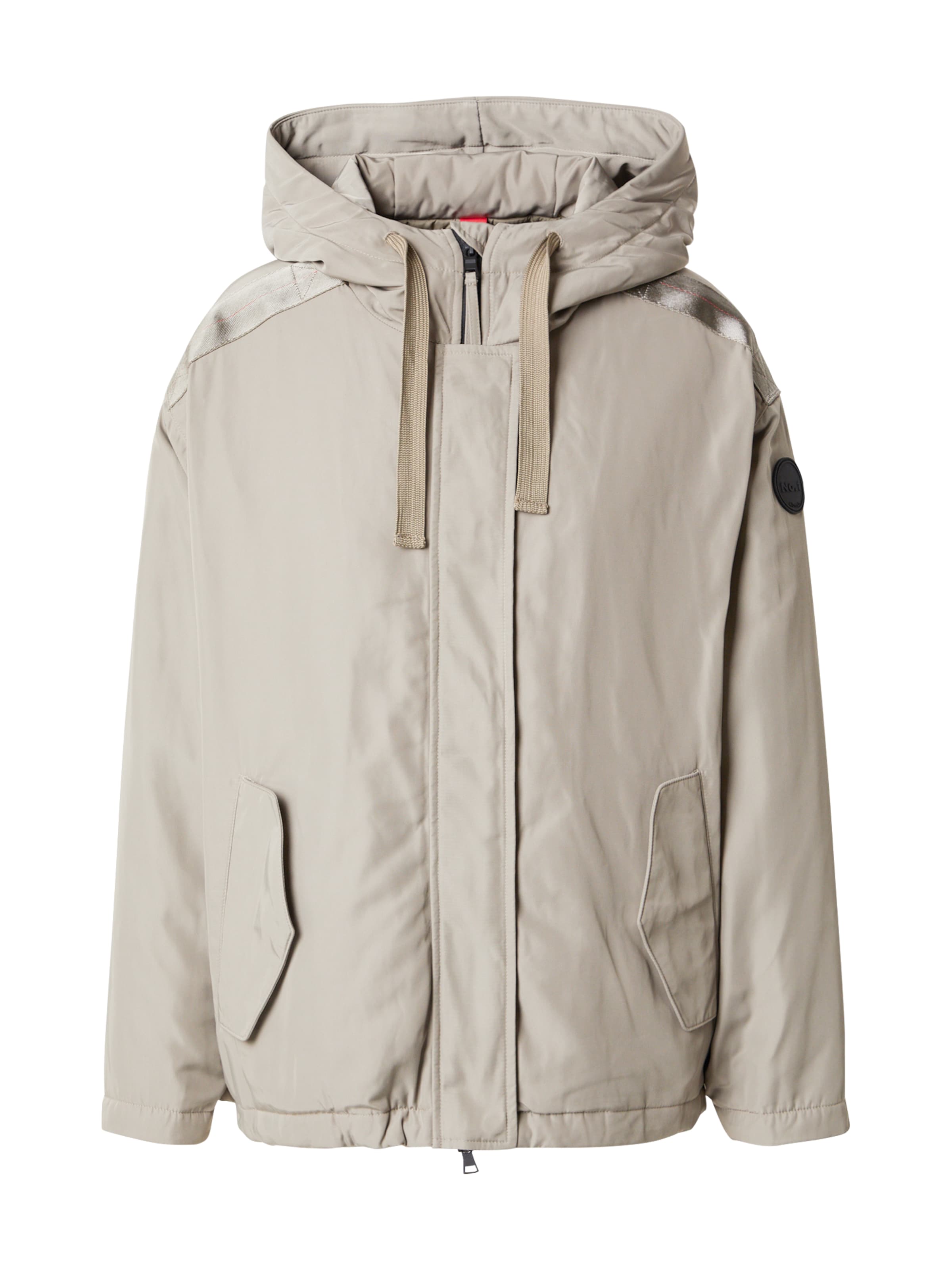 No. 1 Como Between-season jacket 'DUPLA' in Grey: front