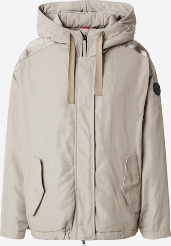 No. 1 Como Демисезонная куртка 'DUPLA' в Серый: спереди