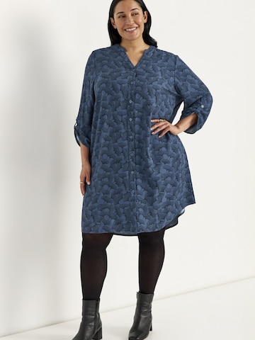 Cellbes of Sweden Jurk in Blauw: voorkant