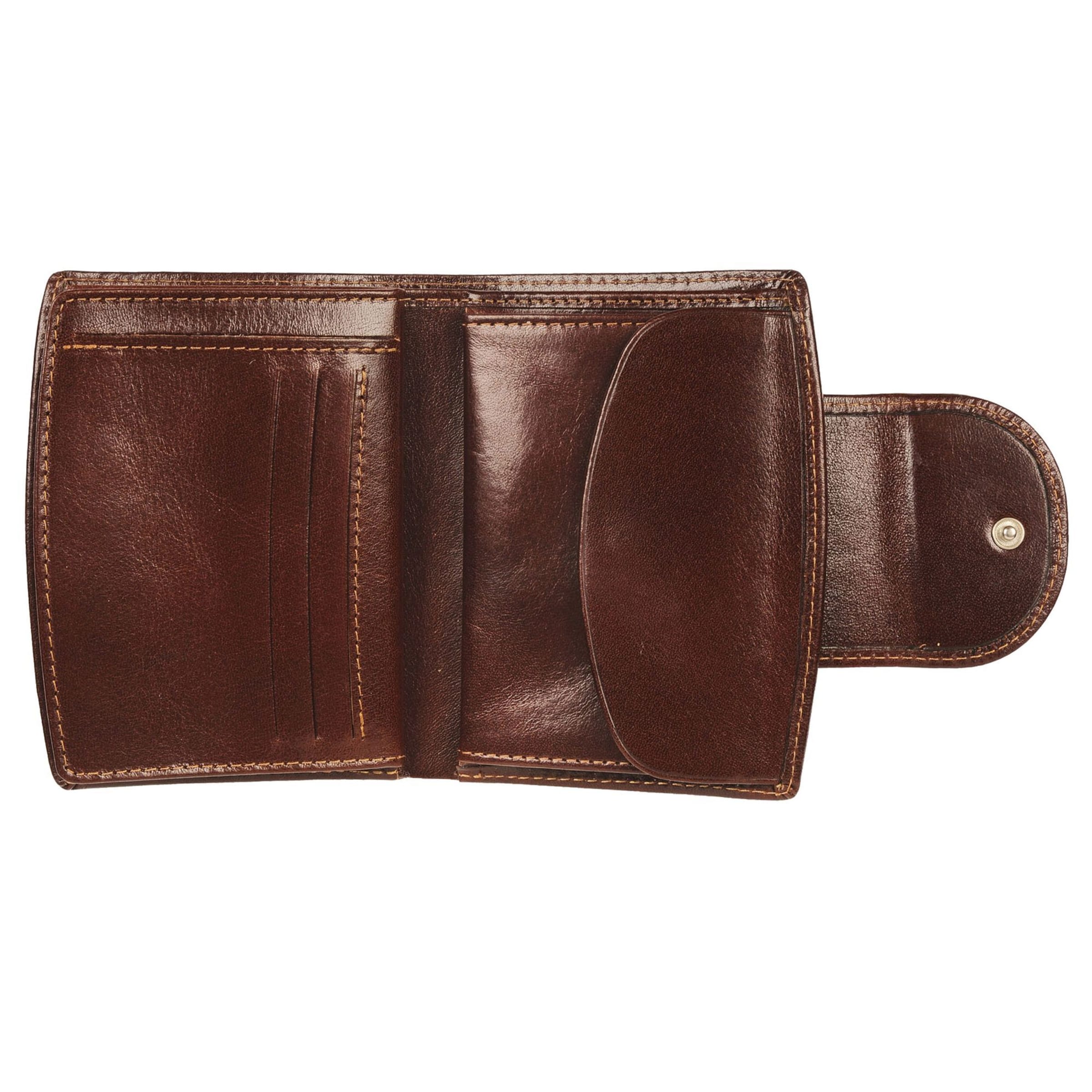 Portamonete 'Colorado' di GOLDEN HEAD in marrone