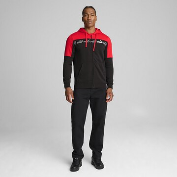 PUMA Zip-Up Hoodie in Red