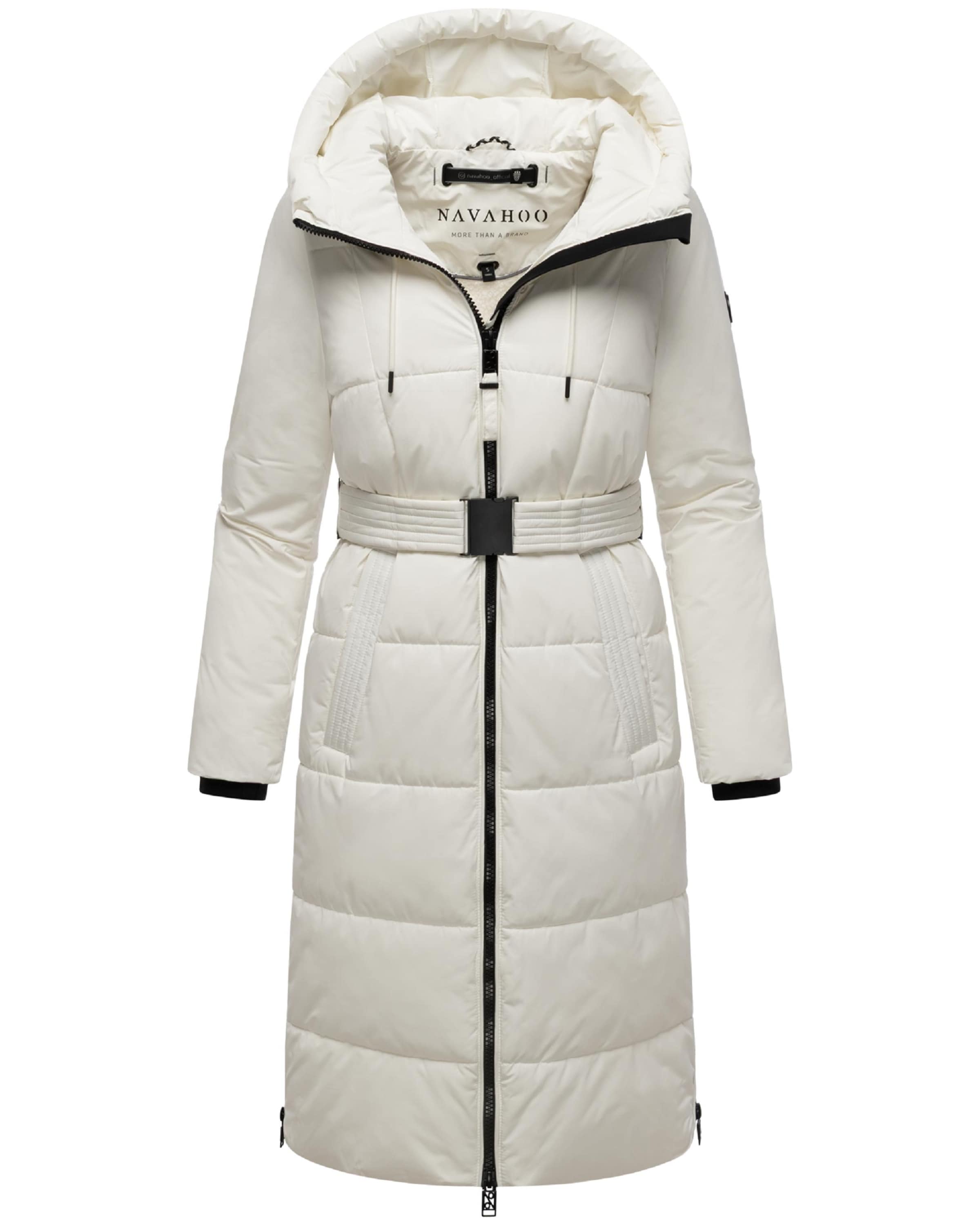 Manteau d’hiver 'Herbstnebel 14' NAVAHOO en blanc