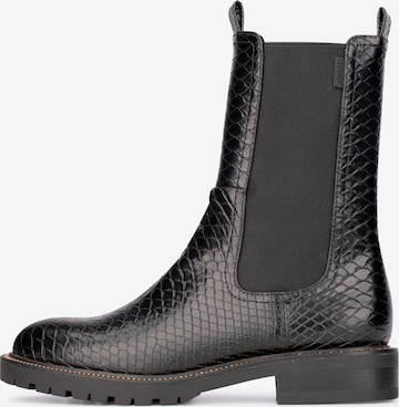 PS Poelman Boots 'LEA' in Schwarz: Vorderseite