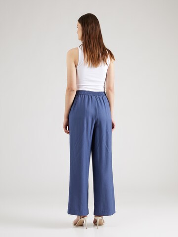 MSCH COPENHAGEN Wide leg Broek 'Disa' in Blauw