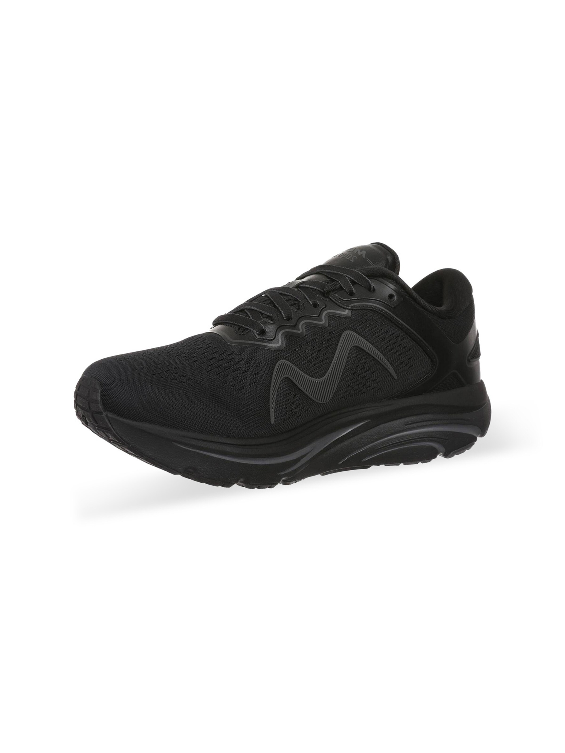MBT - Sapatilhas slip-on ' MBT-2000 III LACE UP ' em preto: frente