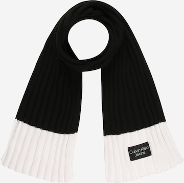 Calvin Klein Jeans Scarf in Black: front