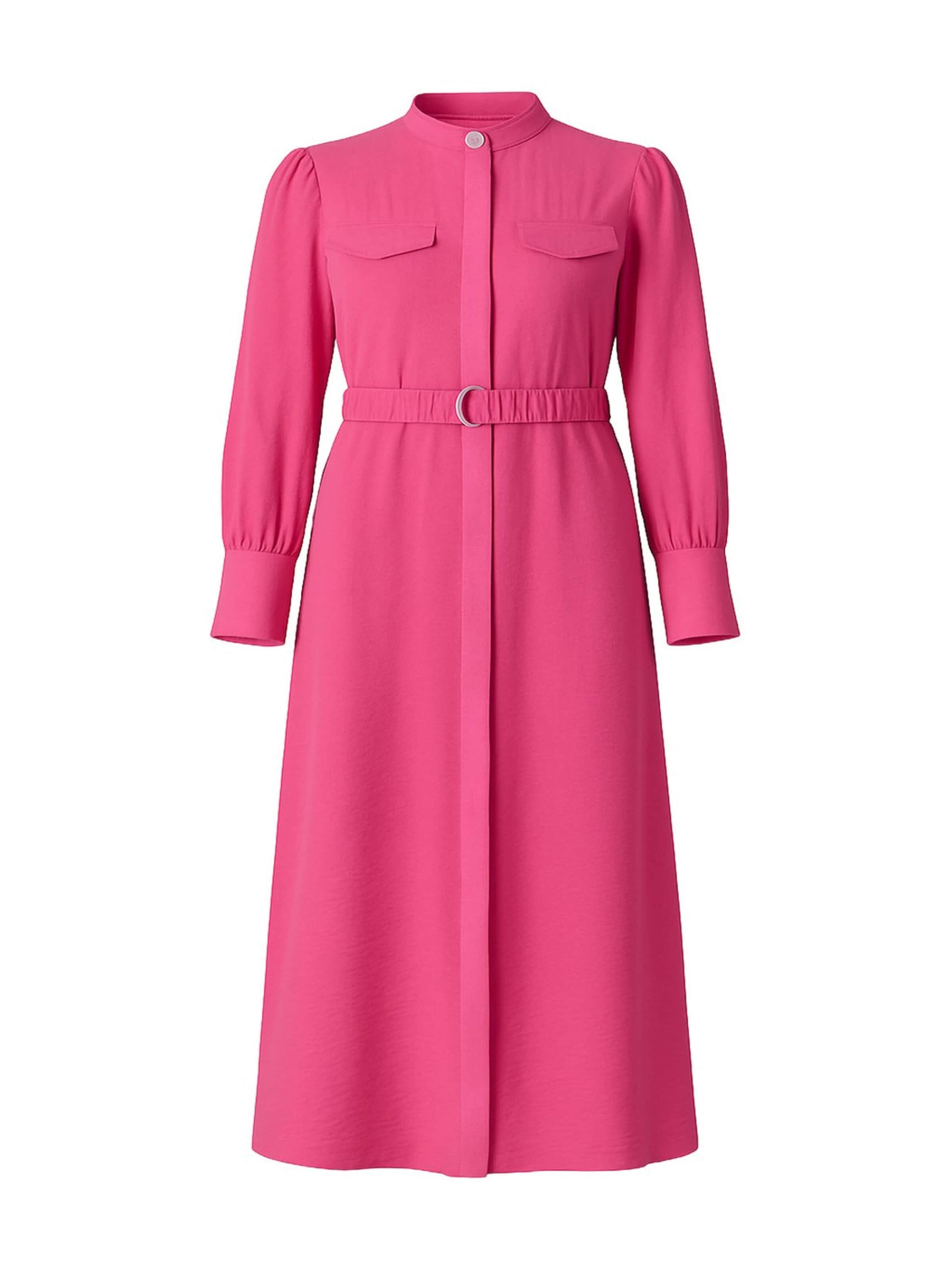 Touche Prive Košilové šaty – pink: přední strana