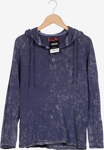 Marlboro Classics Kapuzenpullover M in Blau: Vorderseite