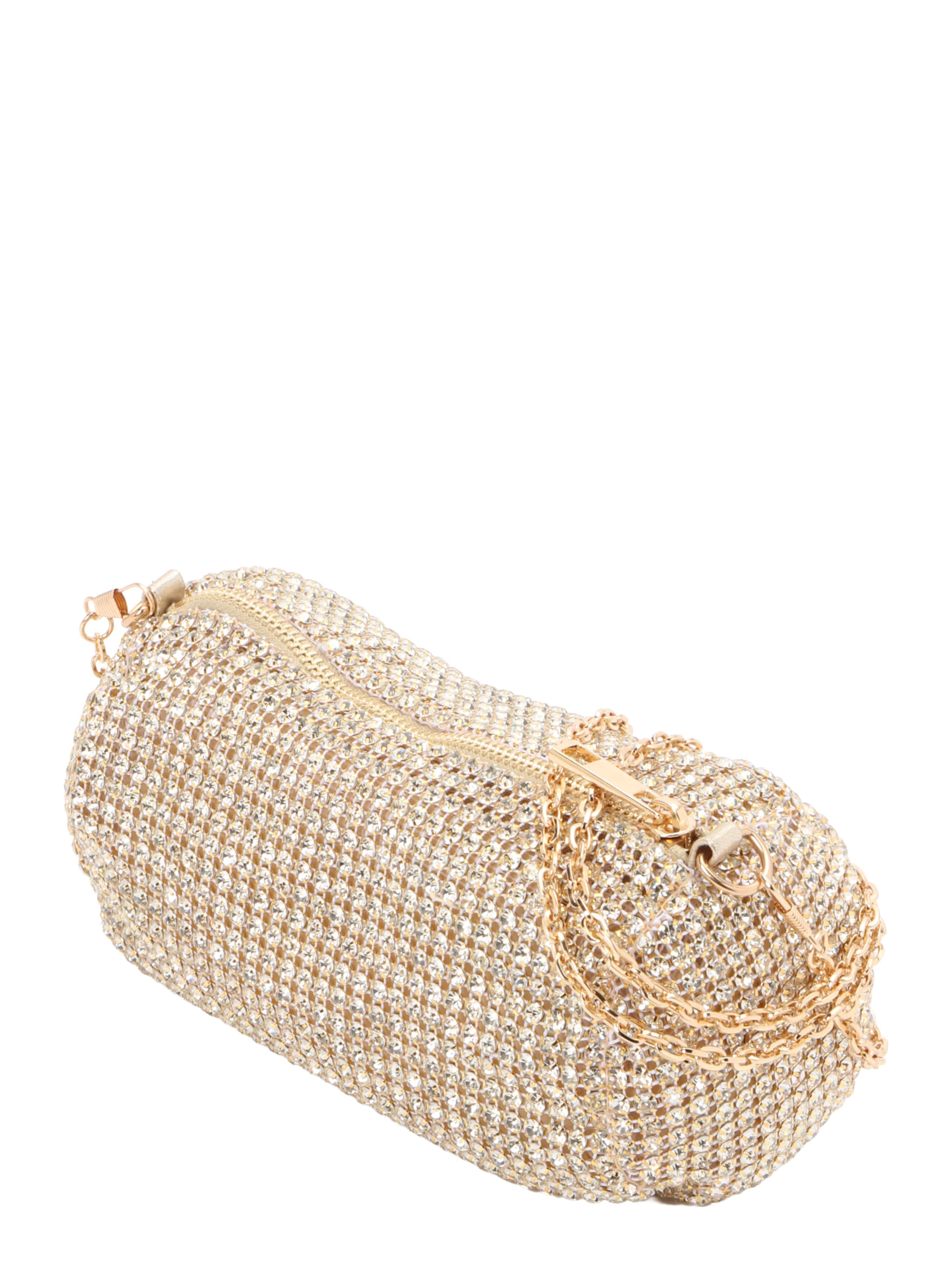 Pochette mascara en or