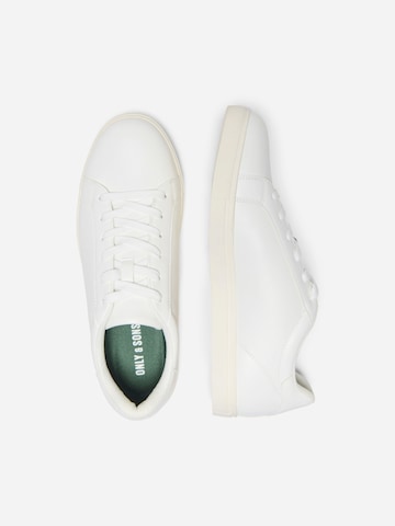 Only & Sons - Zapatillas deportivas bajas 'ONSJAKE' en blanco