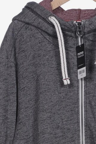 TOM TAILOR Sweatshirt & Zip-Up Hoodie in XL in Grey