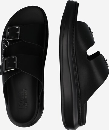 Karl Lagerfeld - Zapatos abiertos en negro