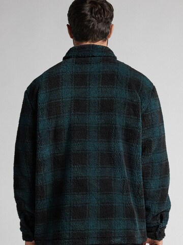 IUMAN Fleecejacke in Blau