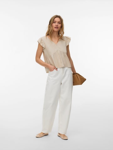 VERO MODA Blouse 'VMMYMILO' in Grijs