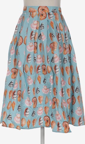 Hell Bunny Skirt in S in Blue: front