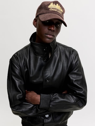 JACK & JONES - Chaqueta de entretiempo en negro