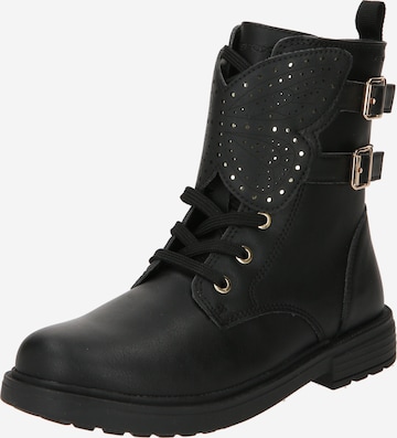 Bottes 'ECLAIR' GEOX en noir : devant