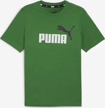 T-Shirt fonctionnel 'Essentials' PUMA en vert : devant