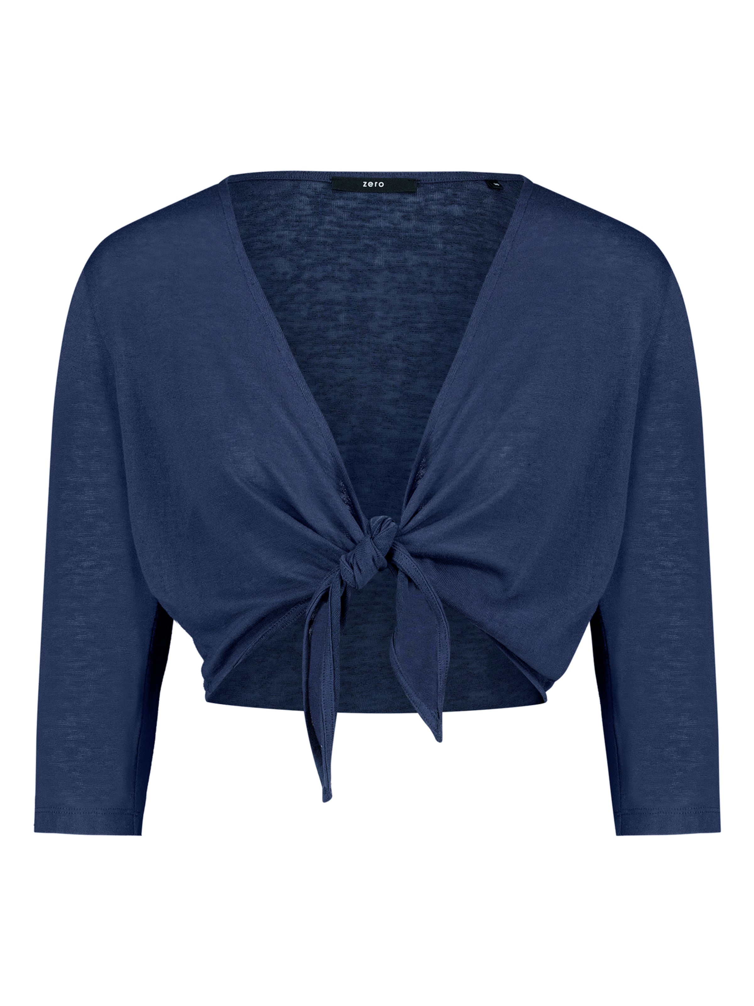 zero Sweat jacket in Blue: front