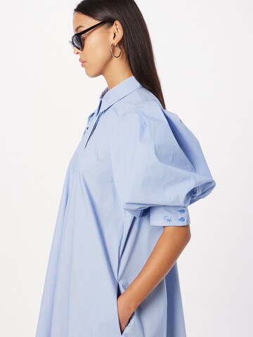 Copenhagen Muse Shirt Dress 'DOBA' in Blue