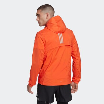 ADIDAS SPORTSWEAR Athletic Jacket 'Marathon' in Orange