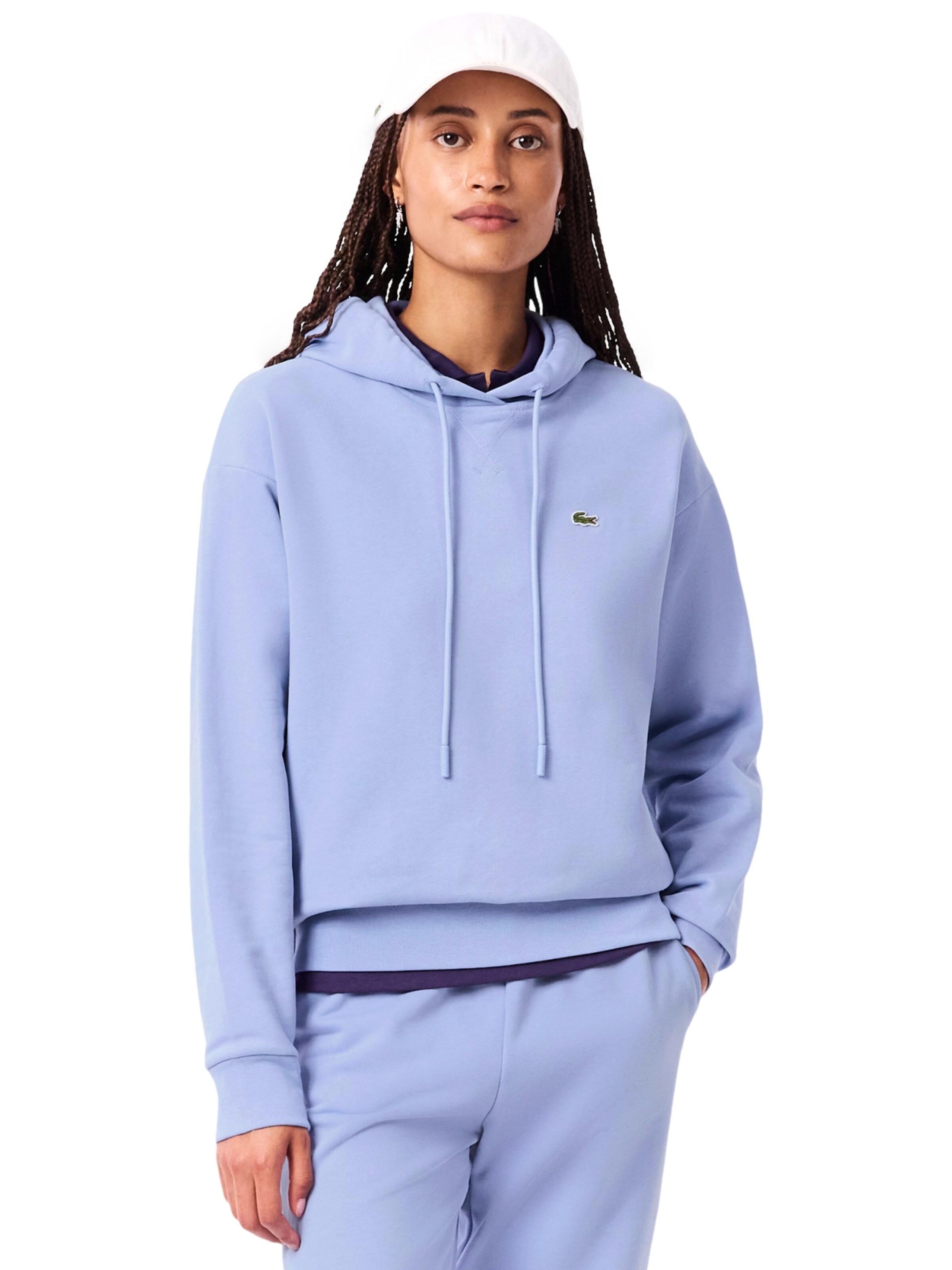 LACOSTE Sweatshirt in Blue: front