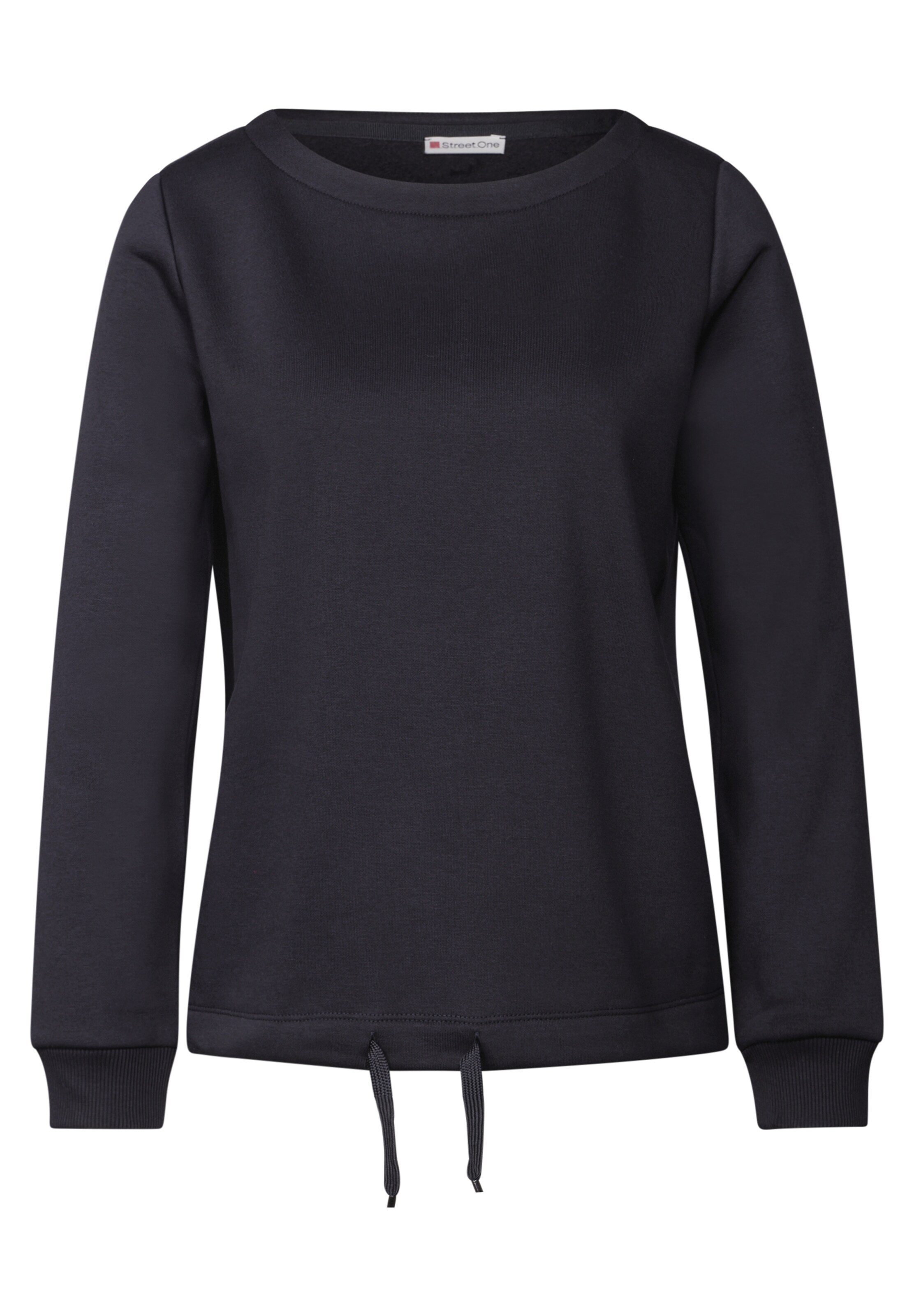 STREET ONE Sweatshirt in Blau: Vorderseite