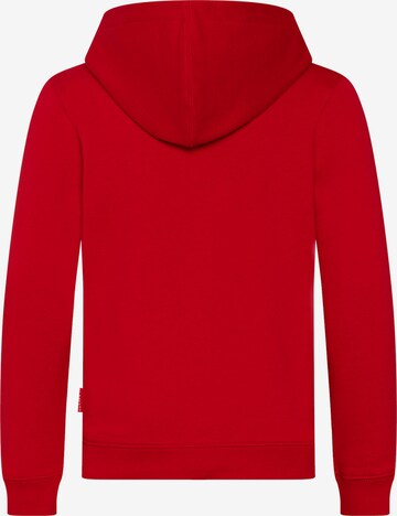 FC BAYERN MÜNCHEN Athletic Zip-Up Hoodie in Red